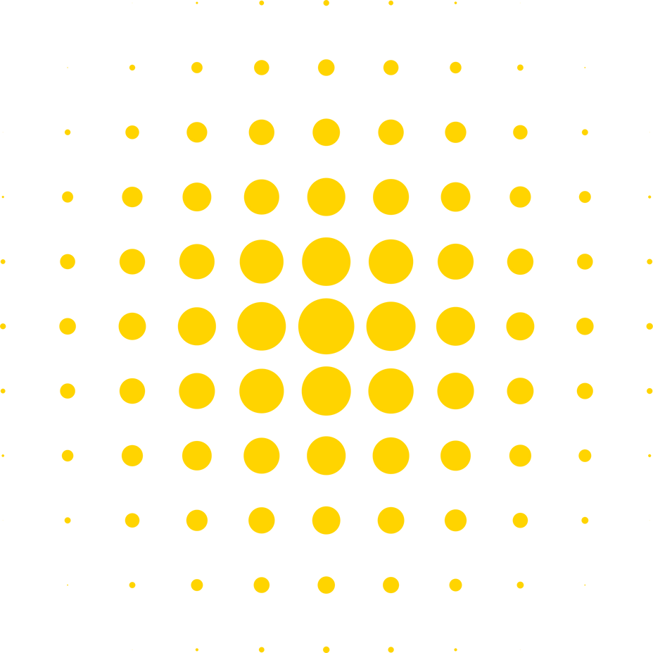 Yellow Circular Dots